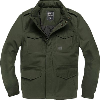 Vintage Industries Brent Parka, Textiljacke - Dark Oliv - M Vintage Industries Brent Parka, Textiljacke - Dark Oliv - M von Vintage Industries