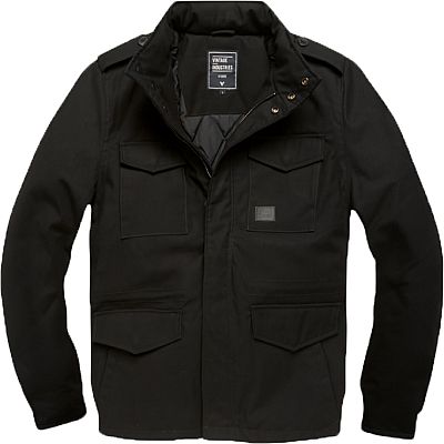 Vintage Industries Brent Parka, Textiljacke - Schwarz - XL Vintage Industries Brent Parka, Textiljacke - Schwarz - XL von Vintage Industries