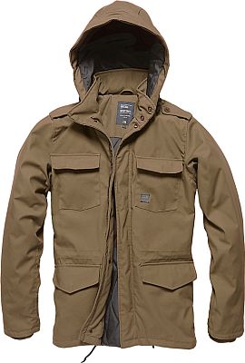 Vintage Industries Darren Parka, Textiljacke wasserdicht - Braun - XXL Vintage Industries Darren Parka, Textiljacke wasserdicht - Braun - XXL von Vintage Industries