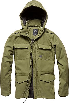 Vintage Industries Darren Parka, Textiljacke wasserdicht - Hell Oliv - 3XL Vintage Industries Darren Parka, Textiljacke wasserdicht - Hell Oliv - 3XL von Vintage Industries