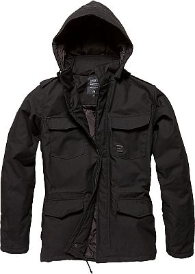 Vintage Industries Darren Parka, Textiljacke wasserdicht - Schwarz - XXL Vintage Industries Darren Parka, Textiljacke wasserdicht - Schwarz - XXL von Vintage Industries