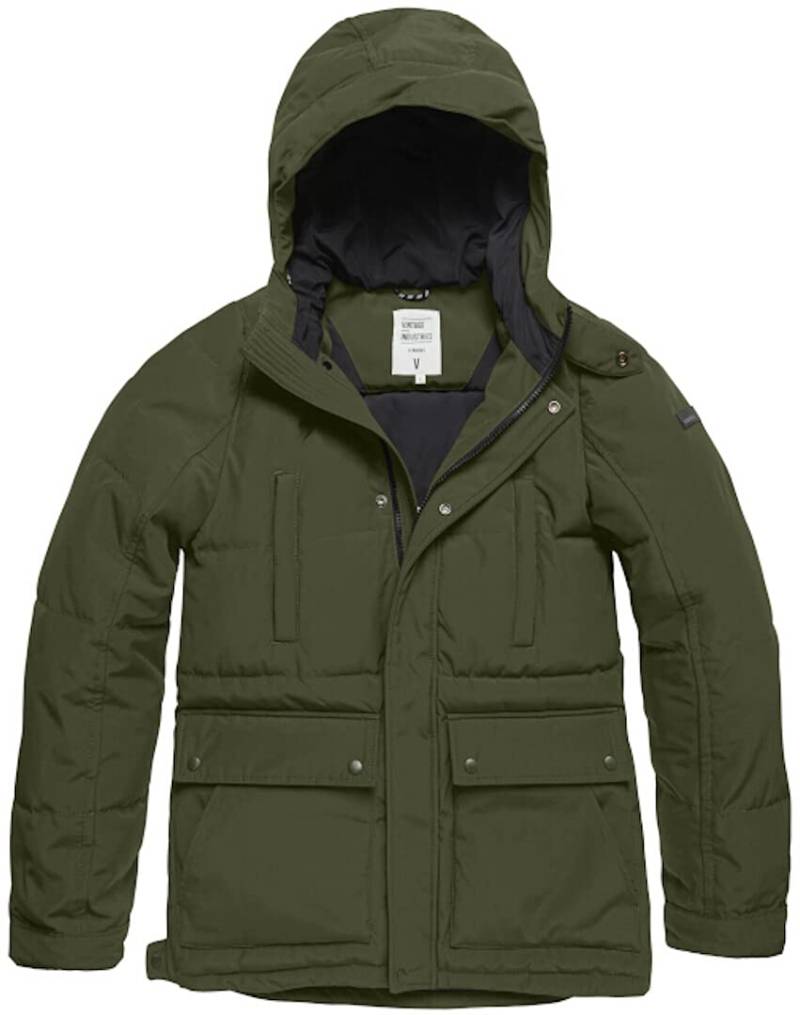 Vintage Industries Milo Parka, oliv, XL von Vintage Industries
