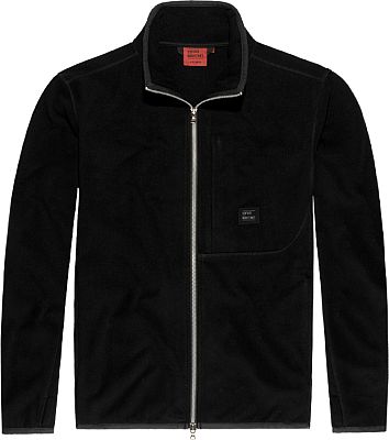 Vintage Industries Rock, Fleece-Jacke - Schwarz - M von Vintage Industries