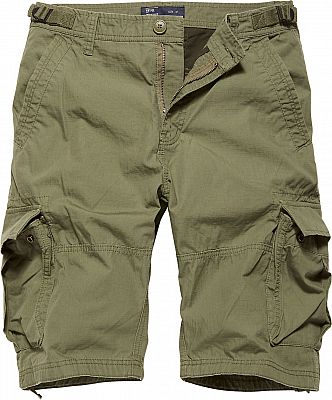 Vintage Industries Terrance, Cargo-Shorts - Hell Oliv - S von Vintage Industries