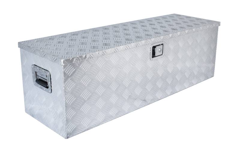 VINTEC 73515 Alu Transportbox VT 165 (Universell einsetzbar, Handverlötet, aus massivem Vollmetall (Alu 1,7 mm)), silber von VINTEC