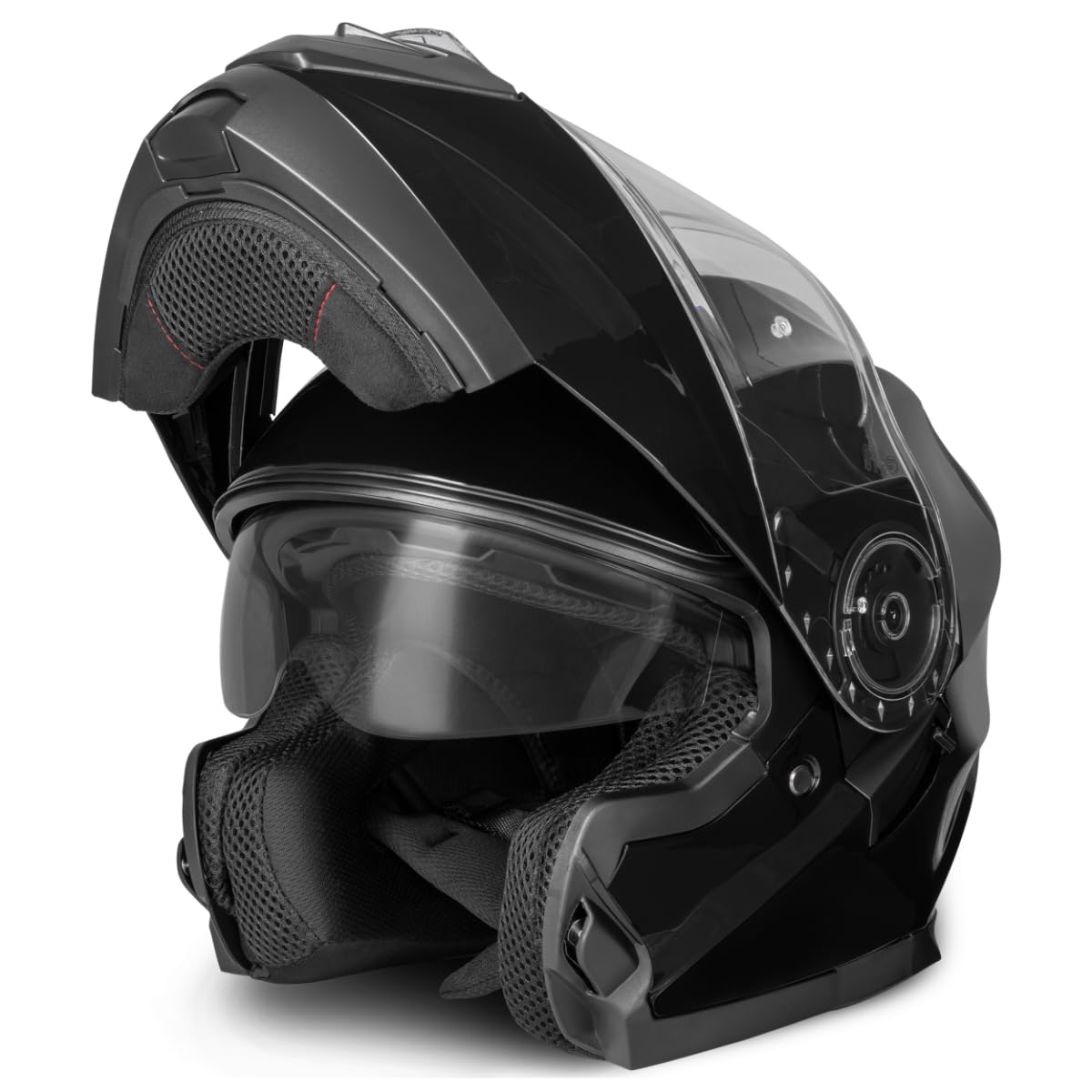 VINZ Santos Klapphelm mit Sonnenblende | ECE 22.06 & PINLOCK vorbereitet | Motorrad Helm Integralhelm | Motorradhelm Klappbar | In Gr. XS-XXL | Erhältlich Schwarz VINZ Santos Klapphelm mit Sonnenblende | ECE 22.06 & PINLOCK vorbereitet | Motorrad Helm Integralhelm | Motorradhelm Klappbar | In Gr. XS-XXL | Erhältlich Schwarz von Vinz
