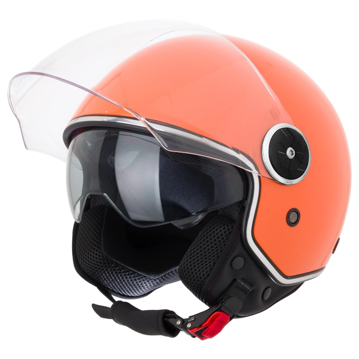 VINZ Tobia Jethelm mit Doppelvisier | Roller Helm mit Sonnenblende | In Gr. XS-XXL | ECE 22.06 Zertifiziert | Motorradhelm mit Visier |Viele Farben Erhältlich - Orange VINZ Tobia Jethelm mit Doppelvisier | Roller Helm mit Sonnenblende | In Gr. XS-XXL | ECE 22.06 Zertifiziert | Motorradhelm mit Visier |Viele Farben Erhältlich - Orange von Vinz