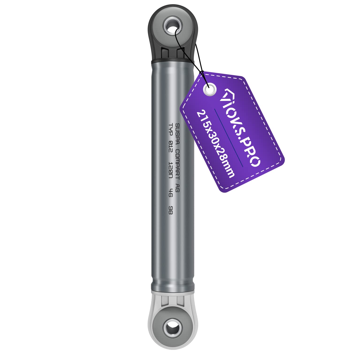 Vioks.pro Dämpfer Waschmaschine 120N Ersatz für Мiele 4500826 Suspa Stoßdämpfer - Vibrationsdämpfer passend für Мiele Waschmaschine, Bosch Waschmaschine Vioks.pro Dämpfer Waschmaschine 120N Ersatz für Мiele 4500826 Suspa Stoßdämpfer - Vibrationsdämpfer passend für Мiele Waschmaschine, Bosch Waschmaschine von Vioks.pro