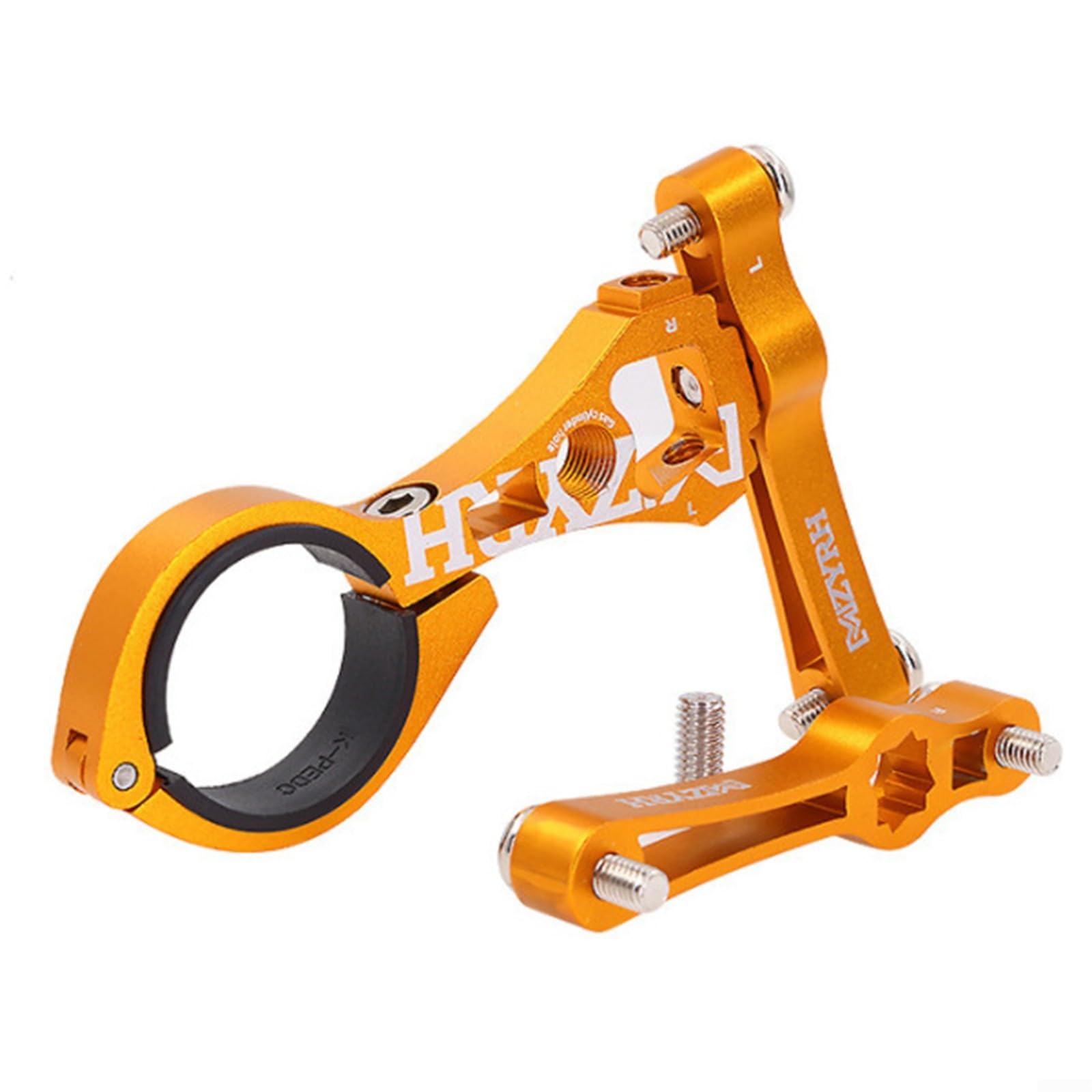 Anpassungsfähiger Fahrrad-Wasserflaschenhalter mit 90-Grad-Rotationsfunktion für Komfort (Gold) von Violiica