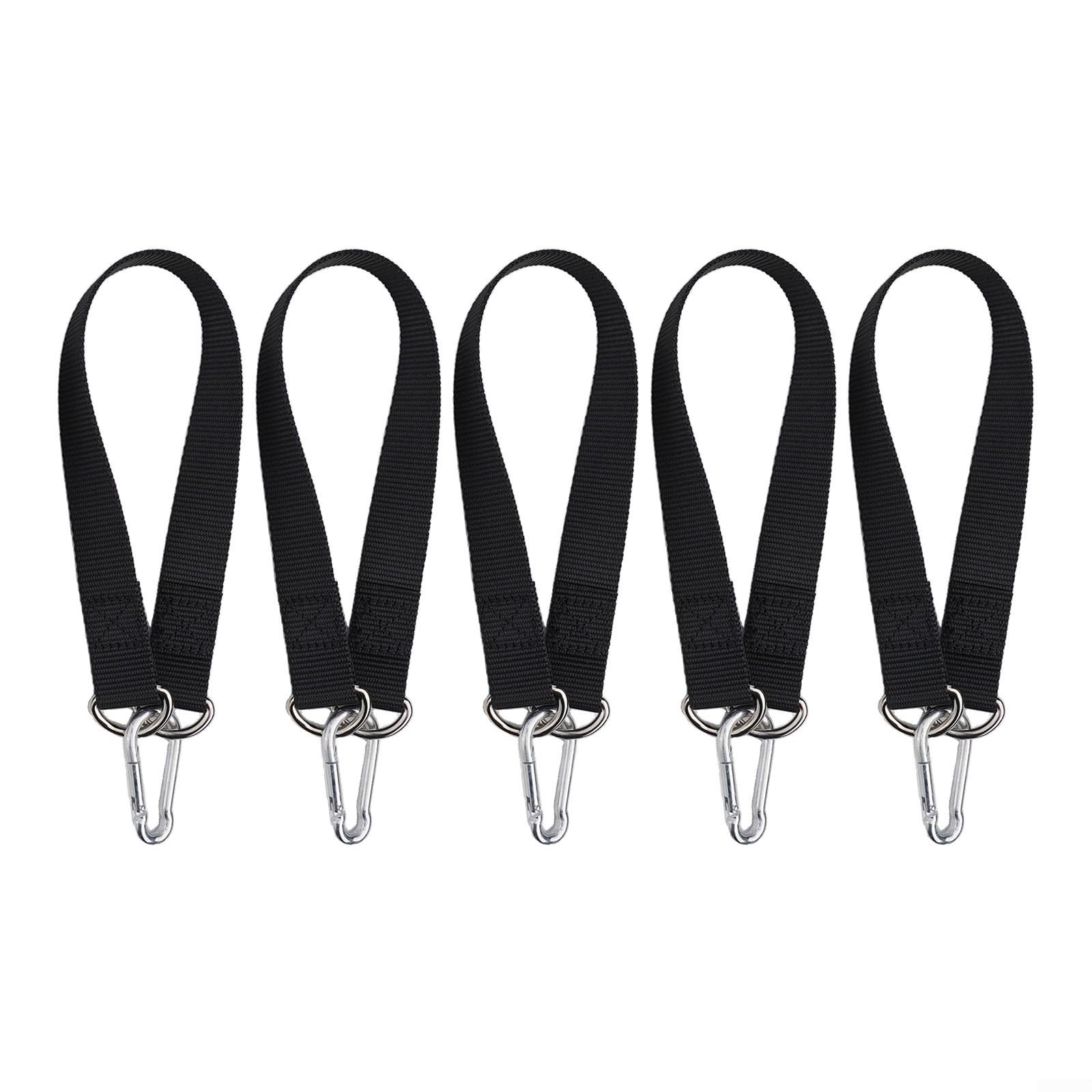Baumschaukel-Set für Outdoor-Aktivitäten, mit starker Tragfähigkeit (40 x 25 mm), 5-teilig von Violiica