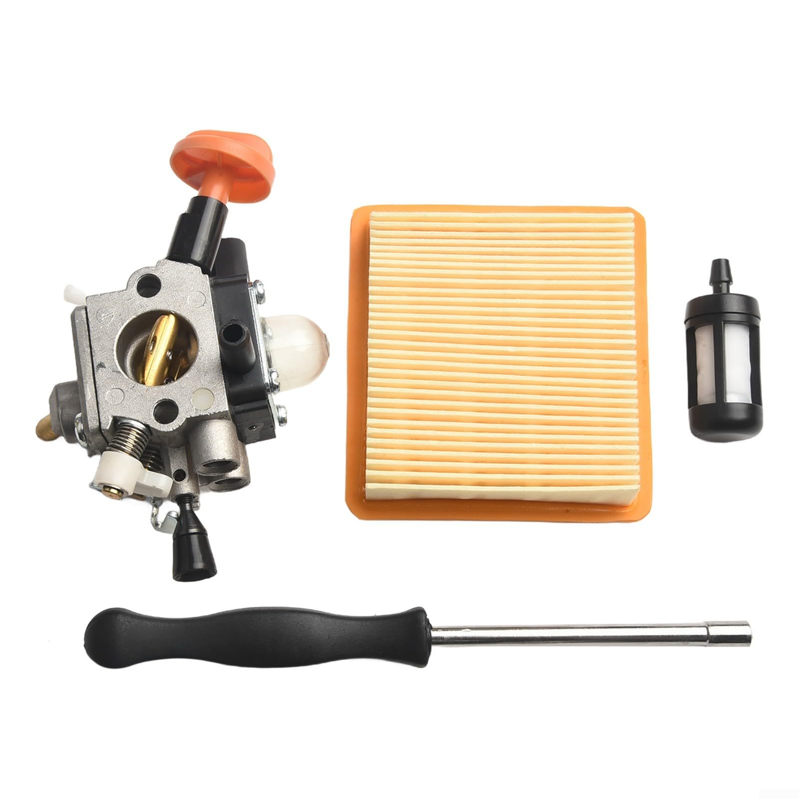 Effizientes Vergaser-Kit für FS89, FS91, FS111, FS131, HT102, HT103, sorgt für reibungslosen Betrieb Effizientes Vergaser-Kit für FS89, FS91, FS111, FS131, HT102, HT103, sorgt für reibungslosen Betrieb von Violiica