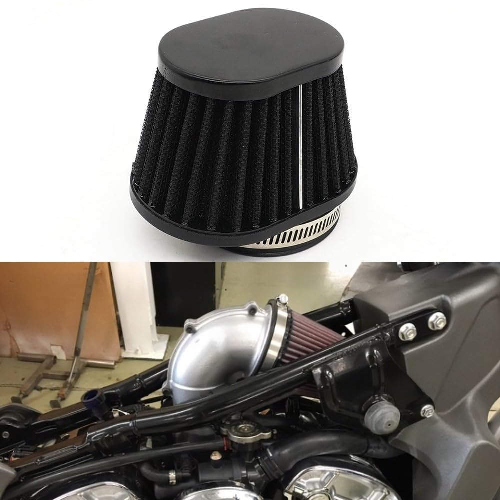 Ersatz-Luftfilterreiniger für Motorräder, doppellagige Netzkonstruktion, 55 mm Ersatz-Luftfilterreiniger für Motorräder, doppellagige Netzkonstruktion, 55 mm von Violiica