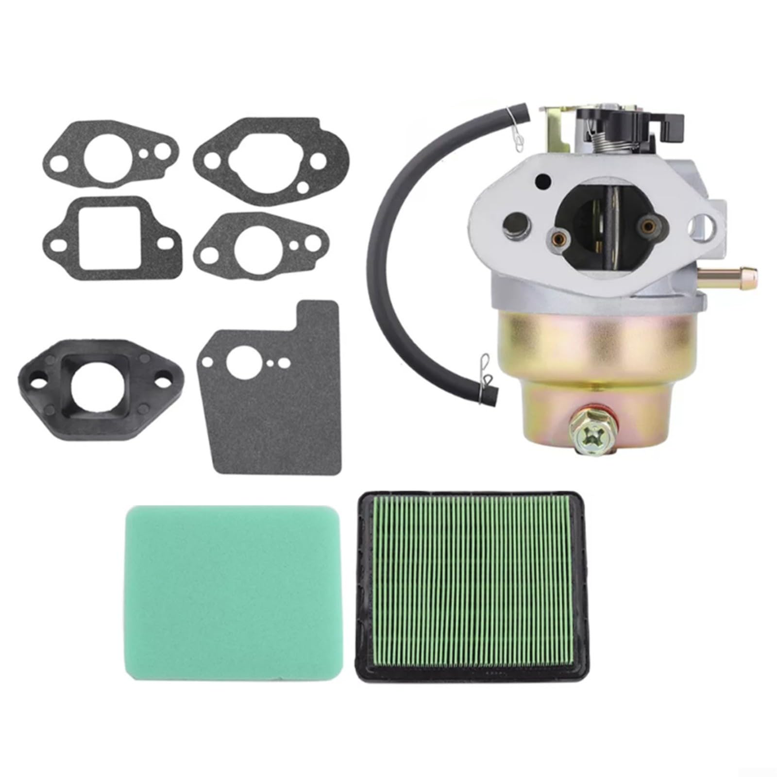 Violiica Vergaser-Kit für HRB476C HRB536C HRX426 Modelle Rasenmäher Motorteile 10-teiliges Set mit Luftfilter und Kraftstoffleitung Einfache Installation Violiica Vergaser-Kit für HRB476C HRB536C HRX426 Modelle Rasenmäher Motorteile 10-teiliges Set mit Luftfilter und Kraftstoffleitung Einfache Installation von Violiica