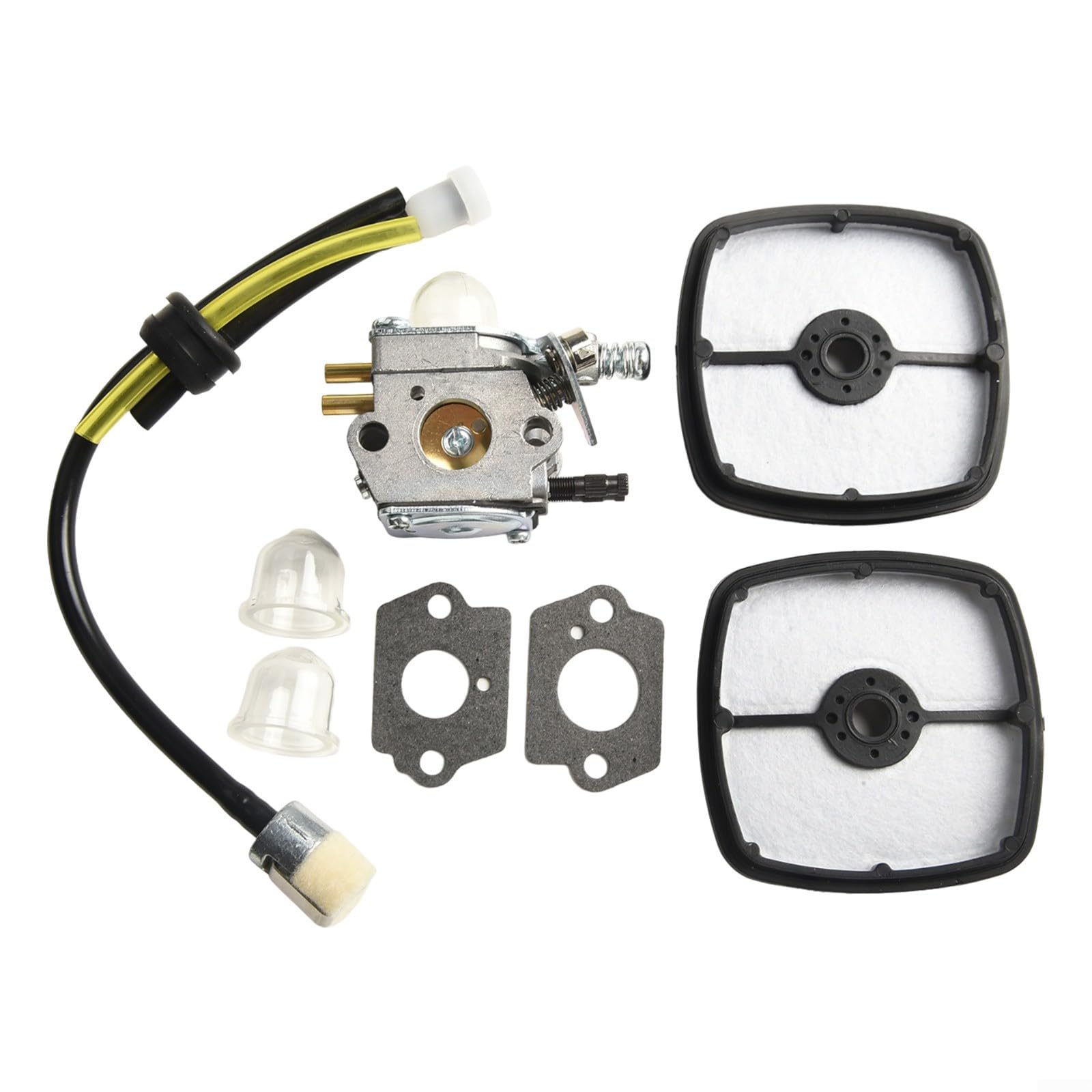 Violiica Vergaser-Kit für SRM-2100 SRM-1501 SRM-2501 SRM-3100 Trimmer kompatibel mit Zama C1U-K52 C1U-K47 Ersatzteil-Set Violiica Vergaser-Kit für SRM-2100 SRM-1501 SRM-2501 SRM-3100 Trimmer kompatibel mit Zama C1U-K52 C1U-K47 Ersatzteil-Set von Violiica