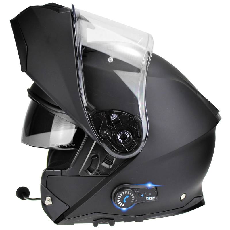RSV191 Flip Front Helmet (Matt Black,M) von Viper
