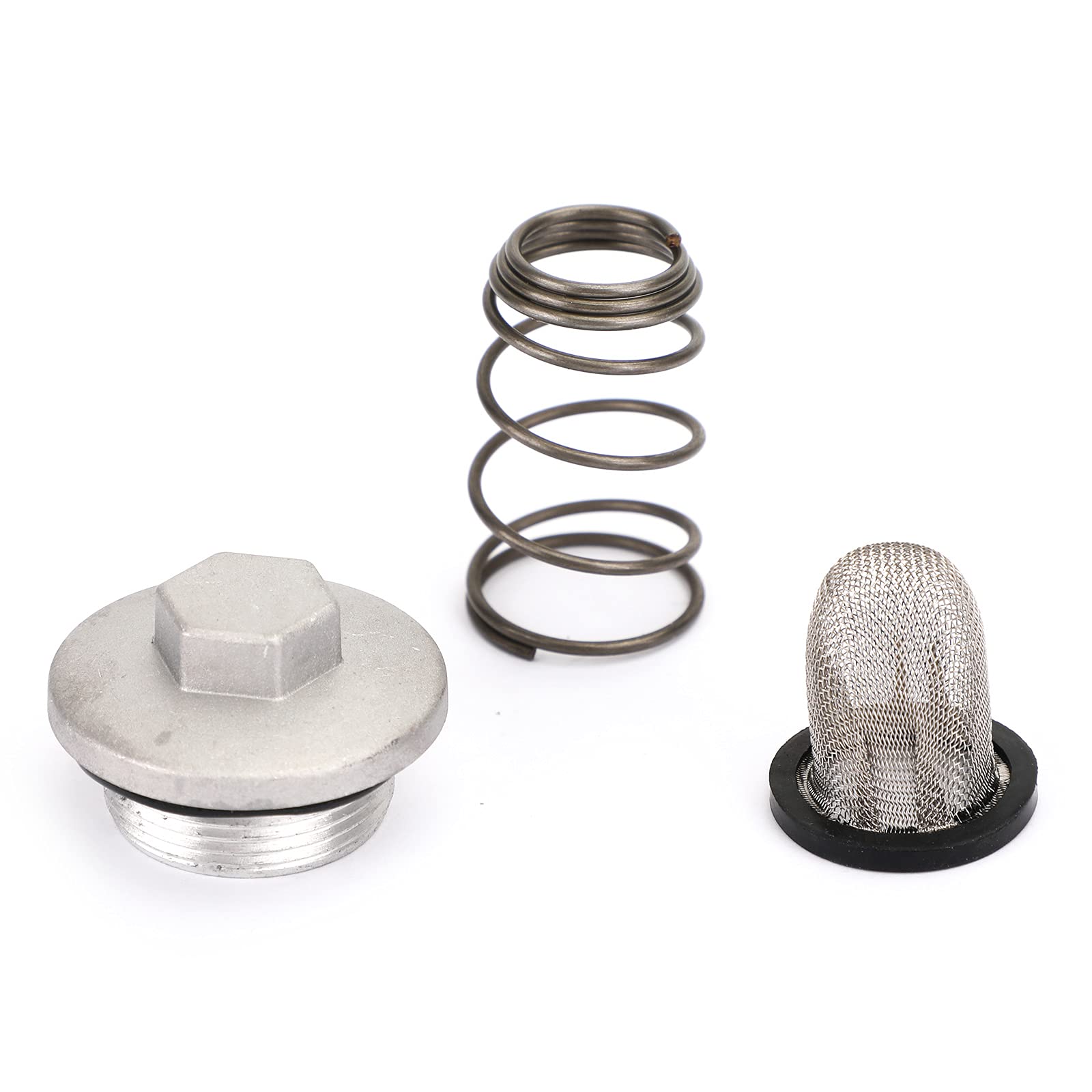 Vipih-Eu Ölablassschraube Mit O-Ring, Feder, Filter Passend Für Gy6 50Cc 125Cc 150Cc Chinesisches Roller Moped Vipih-Eu Ölablassschraube Mit O-Ring, Feder, Filter Passend Für Gy6 50Cc 125Cc 150Cc Chinesisches Roller Moped von VIPIH