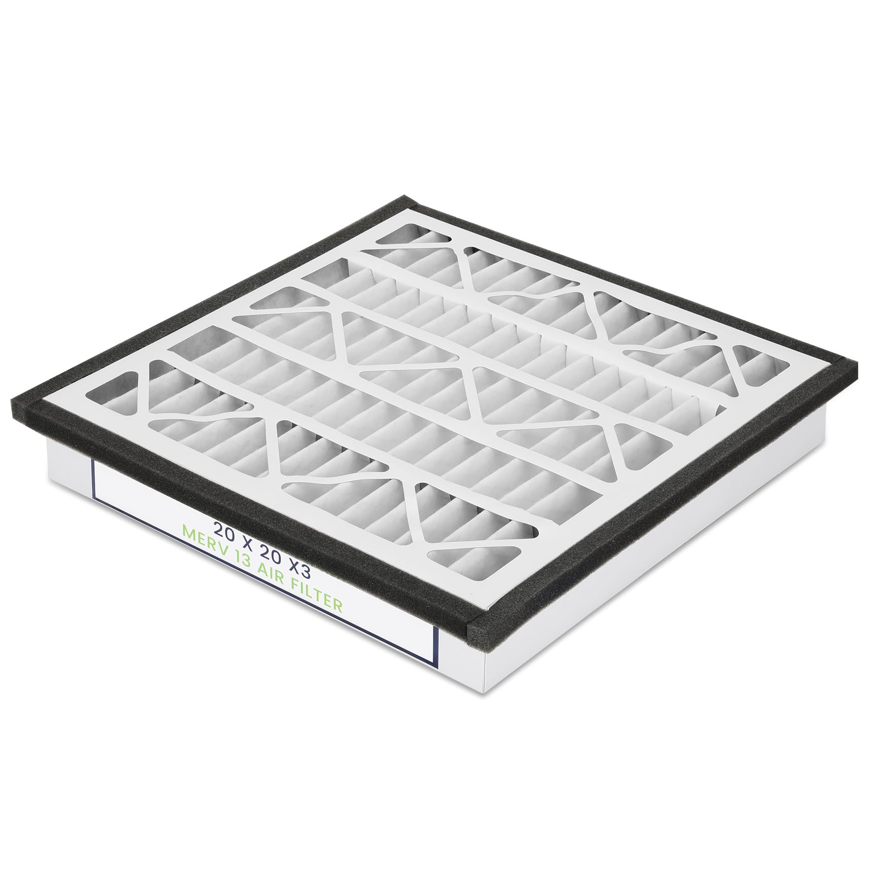MERV 13 Luftfilter, 50,8 x 50,8 x 7,6 cm, 1 Packung, 50,8 x 50,8 x 7,6 cm, Luftfilter hält bis zu 6 Monate, plissiertes Design, passend für die meisten 2,5 cm Rückluftgitter MERV 13 Luftfilter, 50,8 x 50,8 x 7,6 cm, 1 Packung, 50,8 x 50,8 x 7,6 cm, Luftfilter hält bis zu 6 Monate, plissiertes Design, passend für die meisten 2,5 cm Rückluftgitter von Virego