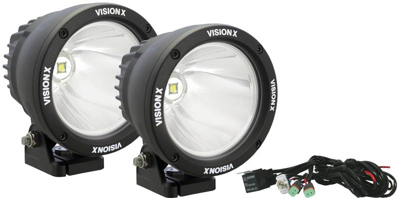Vision X Lighting 9151069 Ctl-CPZ110KIT - Cannon Kit SERIES - LED Fernscheinwerfer - 2x1 LED 25W - 5000 LM - E-Mark von Vision X Lighting