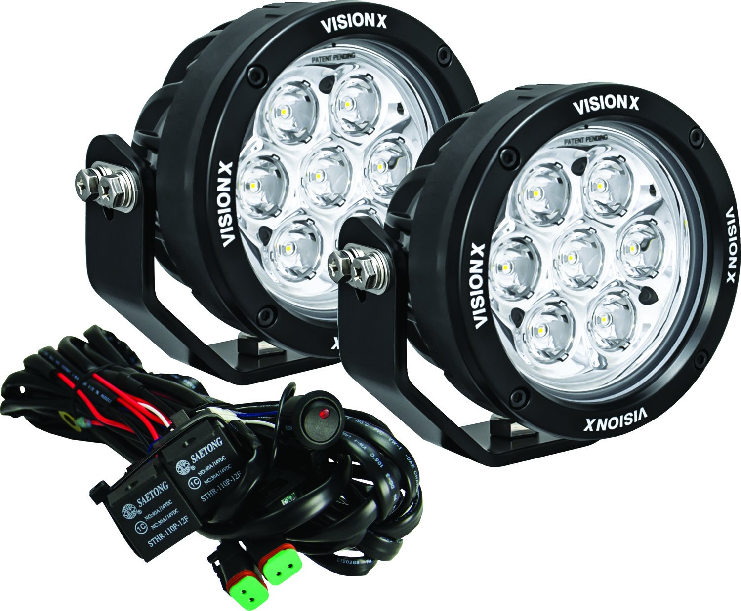 Vision X Lighting 9907437 CG2-CPM710EKIT-Cannon Multi Gen2 Kit Series Fernscheinwerfer-2x7 LED 37W-5376 Lm-E-Mark Vision X Lighting 9907437 CG2-CPM710EKIT-Cannon Multi Gen2 Kit Series Fernscheinwerfer-2x7 LED 37W-5376 Lm-E-Mark von Vision X
