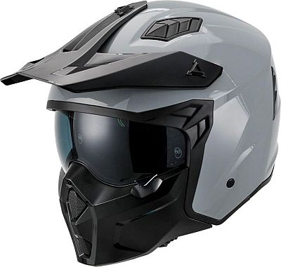Vito Predator, Modularhelm - Grau/Schwarz - XS von Vito