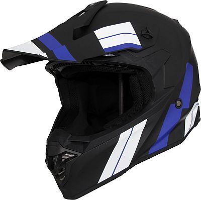 Vito Tivoli, Motocrosshelm - Matt Schwarz/Blau/Weiß - XL von Vito