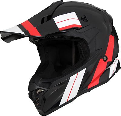 Vito Tivoli, Motocrosshelm - Schwarz/Rot/Weiß - L von Vito