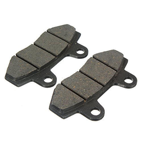 Viviance 2 Stück Universal-Hinterradbremsbelag Motercycle Twin Pot Classic Quad ATV Pit Dirt Bike kompatibel mit GY6 49cc 50cc 70cc 90cc 110cc 125cc 140cc 150cc 160cc 200cc 250cc von Viviance