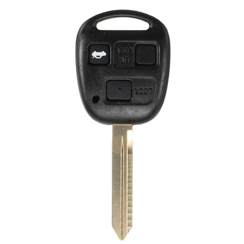 Viviance 3 Knopf Remote-Schlüssel Koffer Fob Toy47 Für Toyota Corolla Camry Yaris Hiace Avensis von Viviance