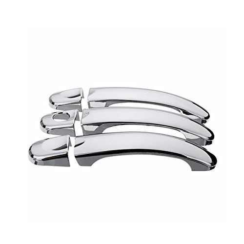 Viviance 6Pcs Chrome Door Handle Cover Set Für Vw Transporter T5 Caravelle Caddy 03-09 von Viviance