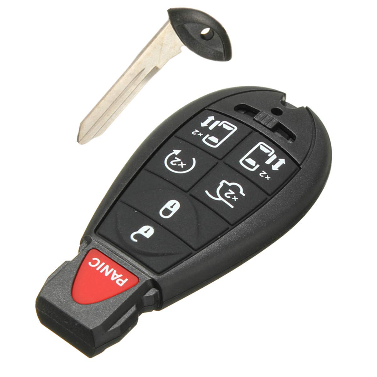 Viviance 7 Buttons Smart Car Key Case Für Chrysl-er Town Country DOD-ge Grand Caravan von Viviance