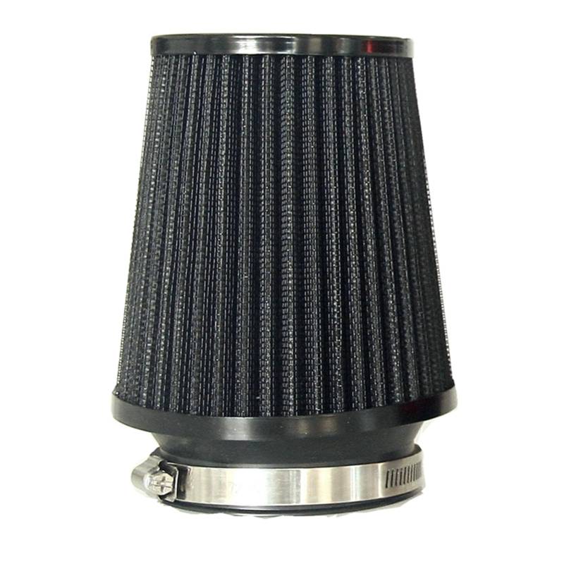 Viviance 76mm Autoluftfilter Autorennsport Luftfilter Entlüftungsfilter Kegel Luftfilter Ansaugluftfilter - Schwarz von Viviance