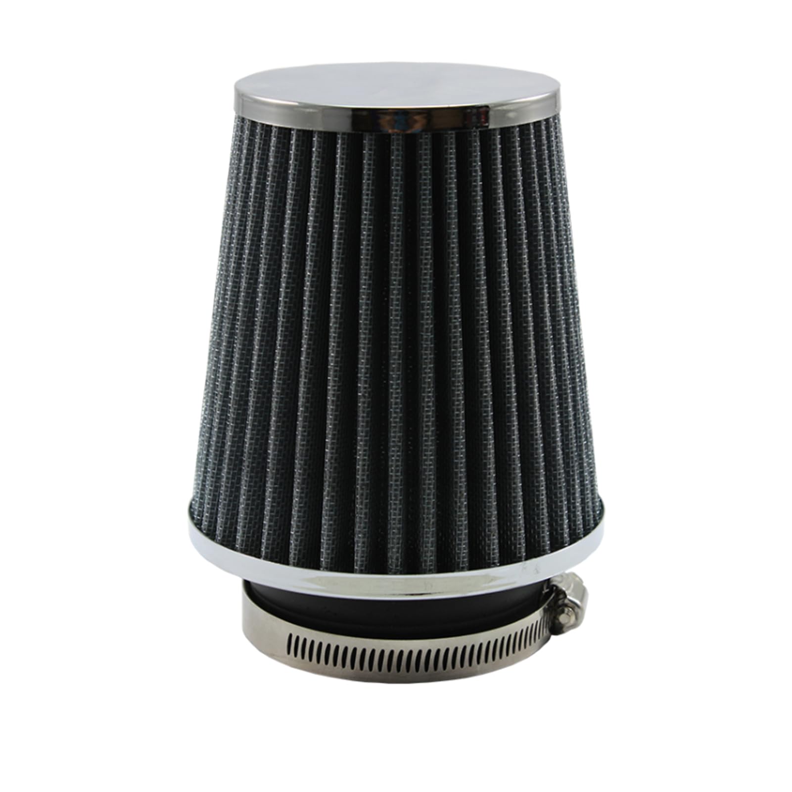 Viviance 76mm Autoluftfilter Autorennsport Luftfilter Entlüftungsfilter Kegel Luftfilter Ansaugluftfilter - Silber Viviance 76mm Autoluftfilter Autorennsport Luftfilter Entlüftungsfilter Kegel Luftfilter Ansaugluftfilter - Silber von Viviance