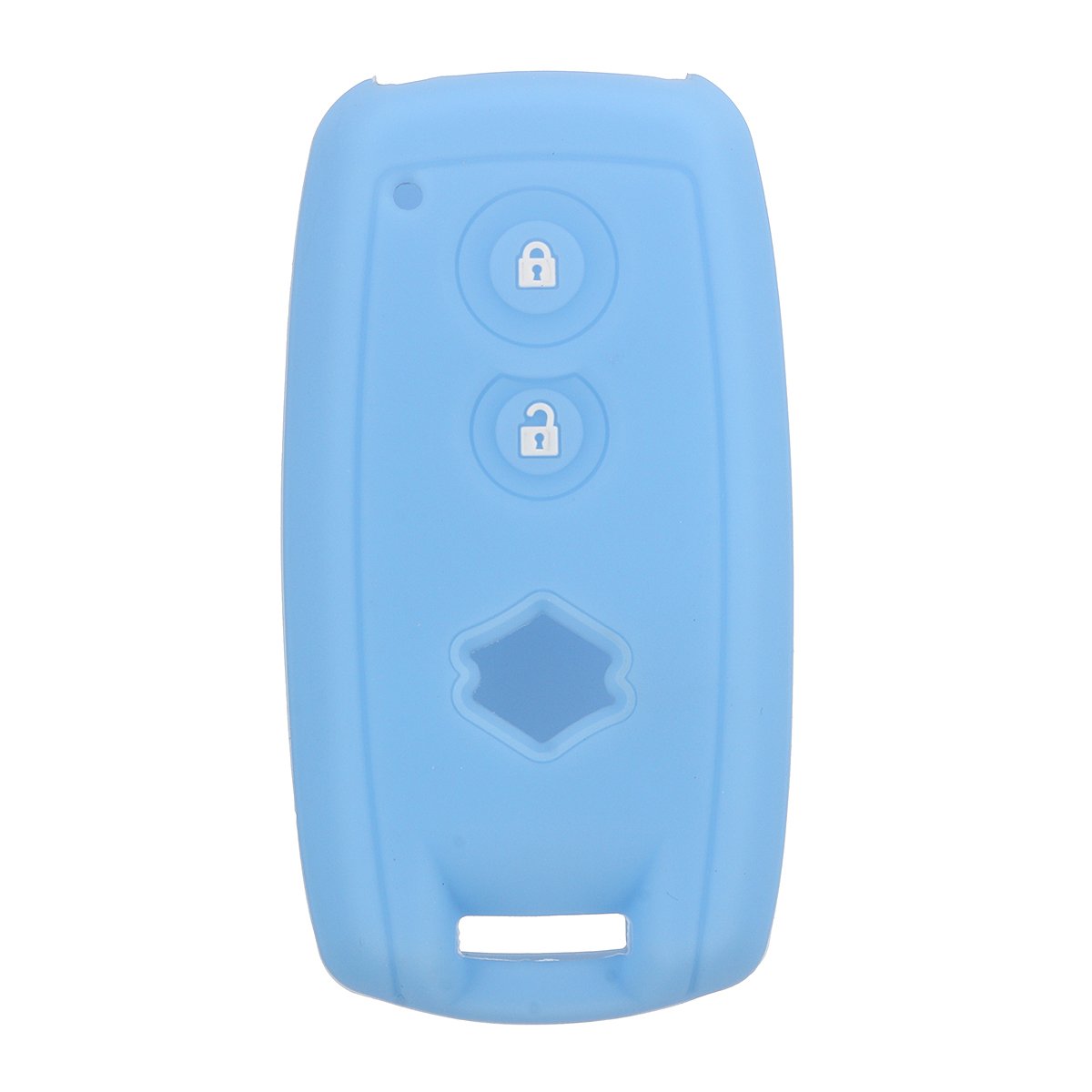 Viviance Autoschlüssel Koffer Abdeckung Silikon-Schlüssel Deckel Fob Remote-Gehäuse Für Suzuki Grand Vitara Sx4 Swift XL-7 - Blau von Viviance