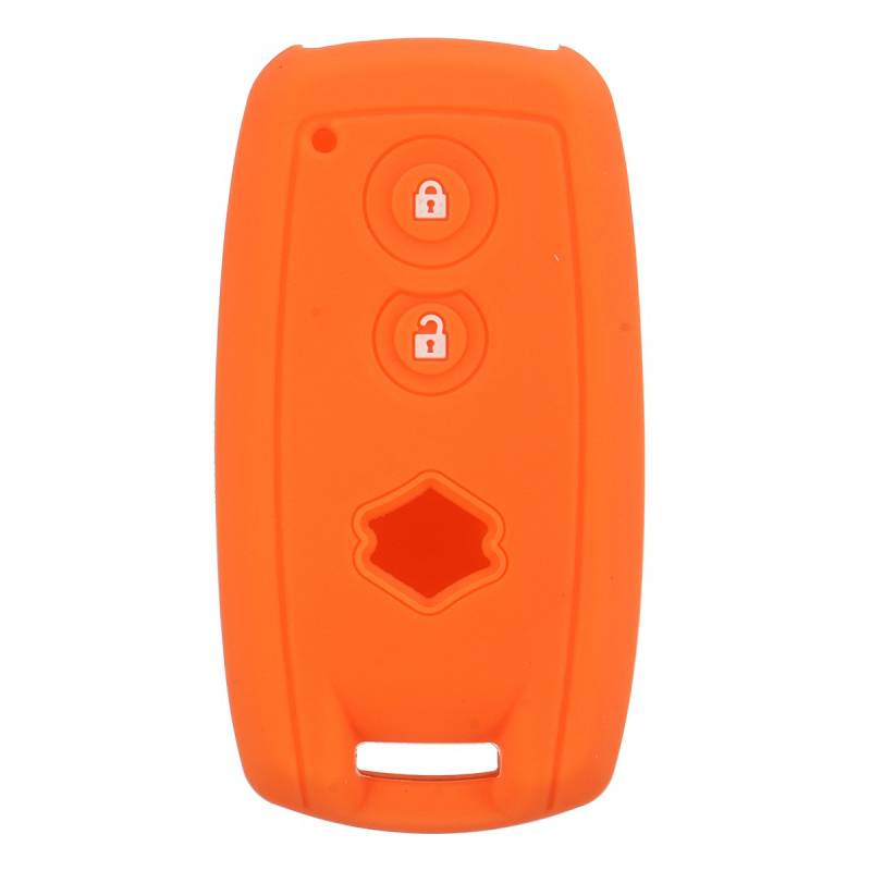 Viviance Autoschlüssel Koffer Abdeckung Silikon-Schlüssel Deckel Fob Remote-Gehäuse Für Suzuki Grand Vitara Sx4 Swift XL-7 - Orange von Viviance