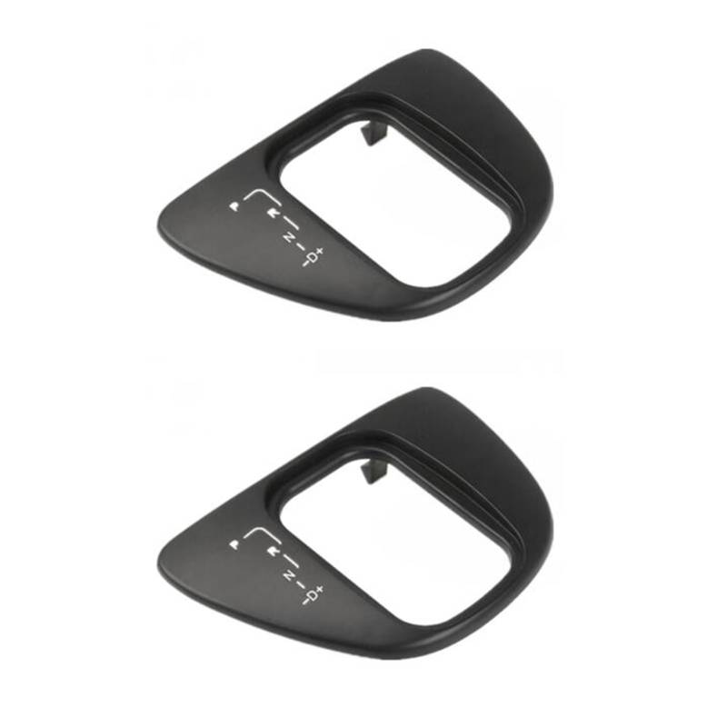 Viviance LHD Auto Mittelkonsole Getriebe Schaltabdeckung kompatibel mit Mercedes Benz Vito W636 Viano W639 2010-2015 - 2 STK. von Viviance