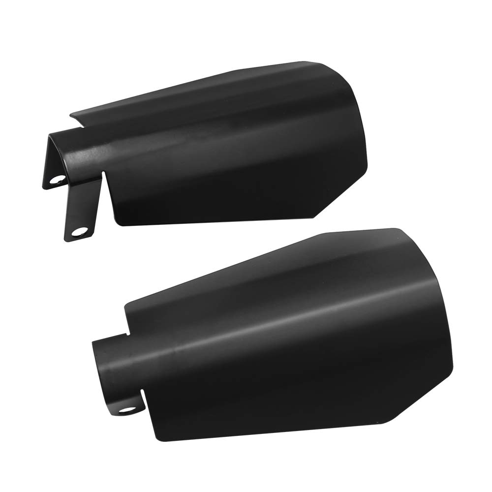 1 Paar große Motorrad-Handschützer, Sarg-Schnitt, passend für Harley Davidson Touring Sportster Dyna 2007–2020 1 Paar große Motorrad-Handschützer, Sarg-Schnitt, passend für Harley Davidson Touring Sportster Dyna 2007–2020 von Vkinman