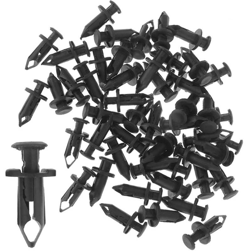 Vkinman Kunststoff-Fender-Clips, Karosserie-Nieten, Ersatz für Honda Rancher Foreman Rubicon Rincon TRX680 TRX650 (50er-Pack) von Vkinman