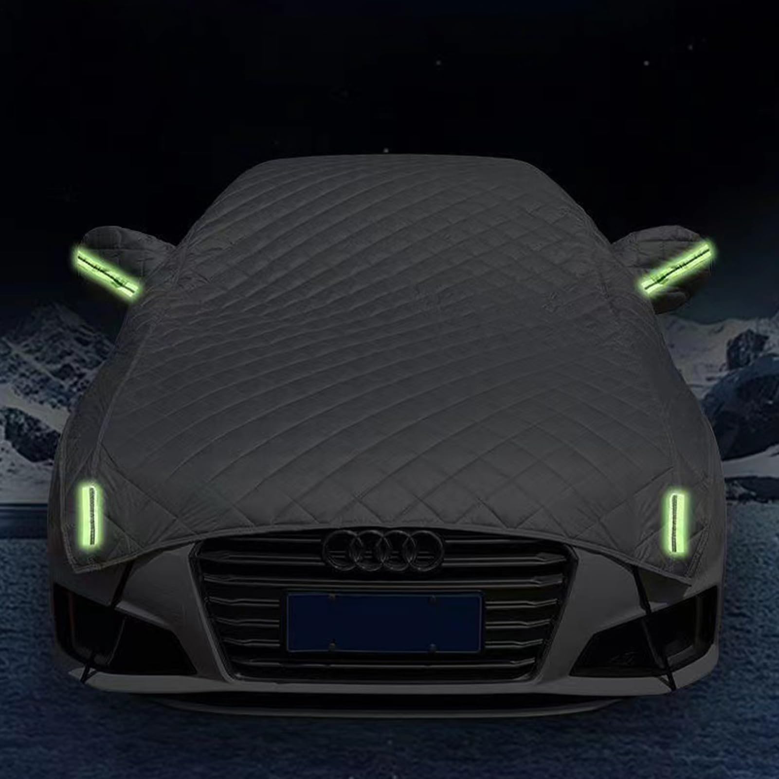 Vllold Winter-Autoabdeckungen für Schnee und Eis, vollständige Abdeckung für Regen, Schnee, dicker Eis-, Frostschutz, staubdichter Sonnenschutz für Erwachsene, Freunde, Outdoor, Reisen Vllold Winter-Autoabdeckungen für Schnee und Eis, vollständige Abdeckung für Regen, Schnee, dicker Eis-, Frostschutz, staubdichter Sonnenschutz für Erwachsene, Freunde, Outdoor, Reisen von Vllold