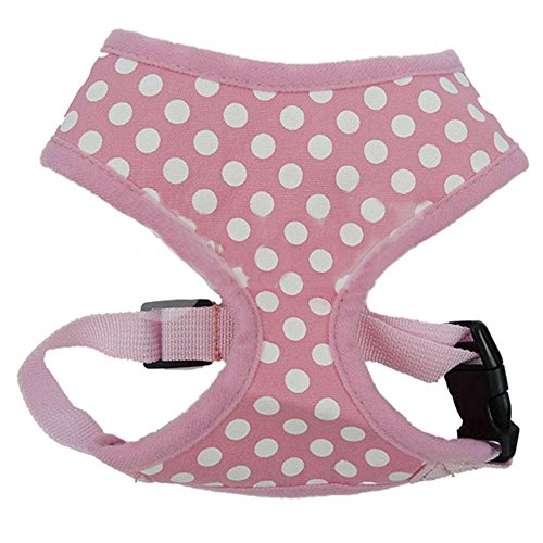 Vlunt Tupfen Hundegeschirr Brustgeschirr Sicherheitsgeschirr Welpengeschirr Rosa Vlunt Tupfen Hundegeschirr Brustgeschirr Sicherheitsgeschirr Welpengeschirr Rosa von Vlunt