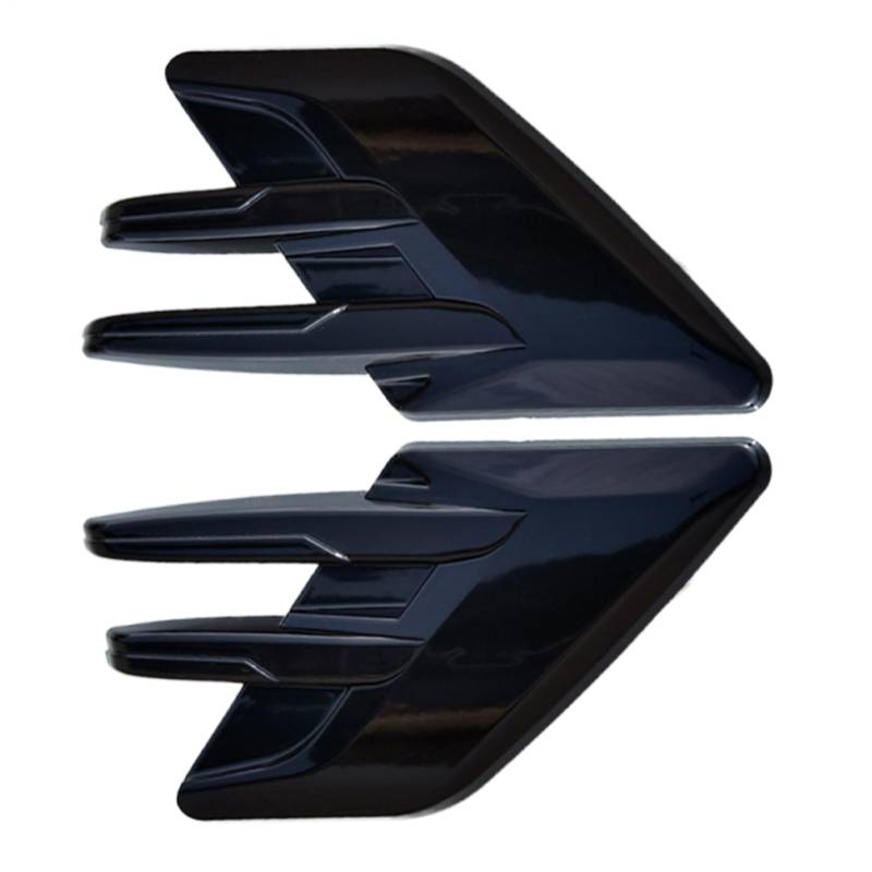 Vmiorzq Car Shark Gills, Simulated Ventilation Cover, Stylish Simulation Side Air Vent Decoration Car Vent Decoration Simulated Ventilation Shark Gills Trim von Vmiorzq
