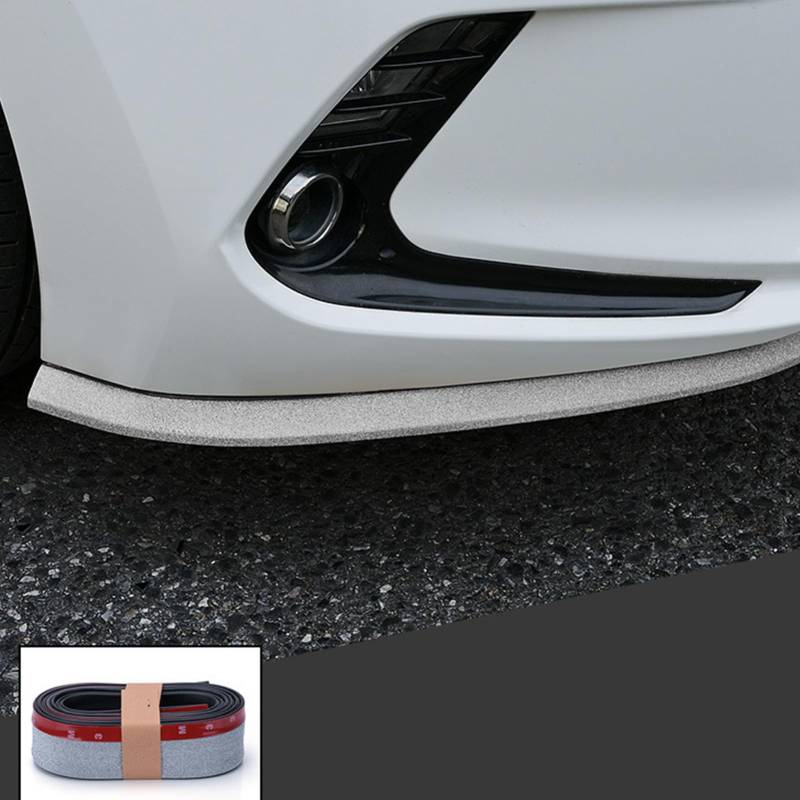 Vmiorzq Frontspoiler für Auto | Frontlippenschutz für Auto Stoßstangen,Flexible Gummi-Kantenschutzleiste selbstklebend für Reise & Outdoor-Fahrzeugaußenbereich von Vmiorzq