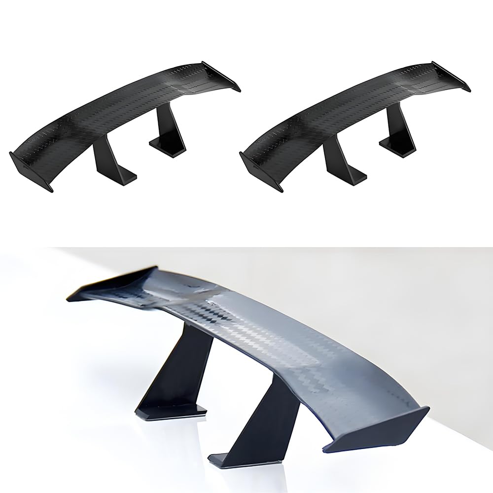 Voarge 2 Stück Universal Auto Mini Spoiler, Auto Mini Spoiler Wing, Kann für Dekoration, Fahrzeugstabilität, Voarge 2 Stück Universal Auto Mini Spoiler, Auto Mini Spoiler Wing, Kann für Dekoration, Fahrzeugstabilität, von Voarge