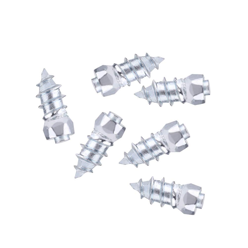 Vobor rutschfeste Reifen Screws-100pcs 15mm LKW Schneeketten Reifen-bolzen-kleine Schraube Schneeketten Reifenspikes Trim Für Motorrad-Auto-LKW von VOBOR