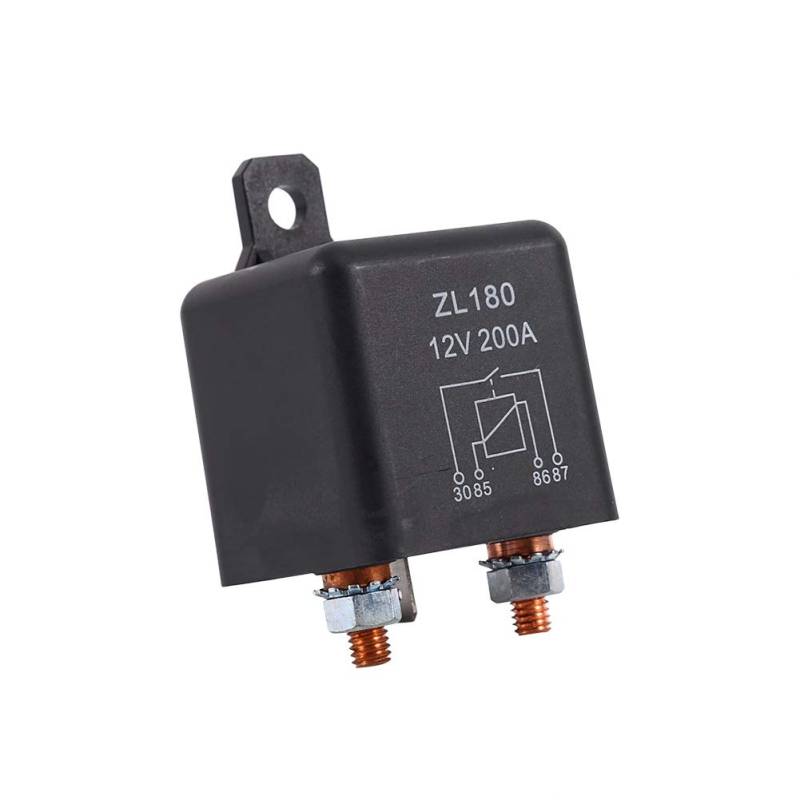 VOBOR Schalterrelais-12V 200A Hochleistungs - Split - Charge - Schalterrelais für Auto Auto Boat 200Amp 4 Terminals von VOBOR