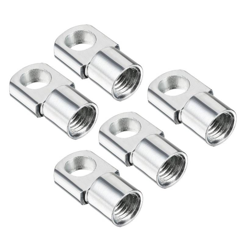 Werkzeug-Gasfeder-Endstück, 5 Stück, M6-Gewinde, Gasfeder-Stangenendstück, Ösenverbinder, 8 mm Öse von Vogueing Tool