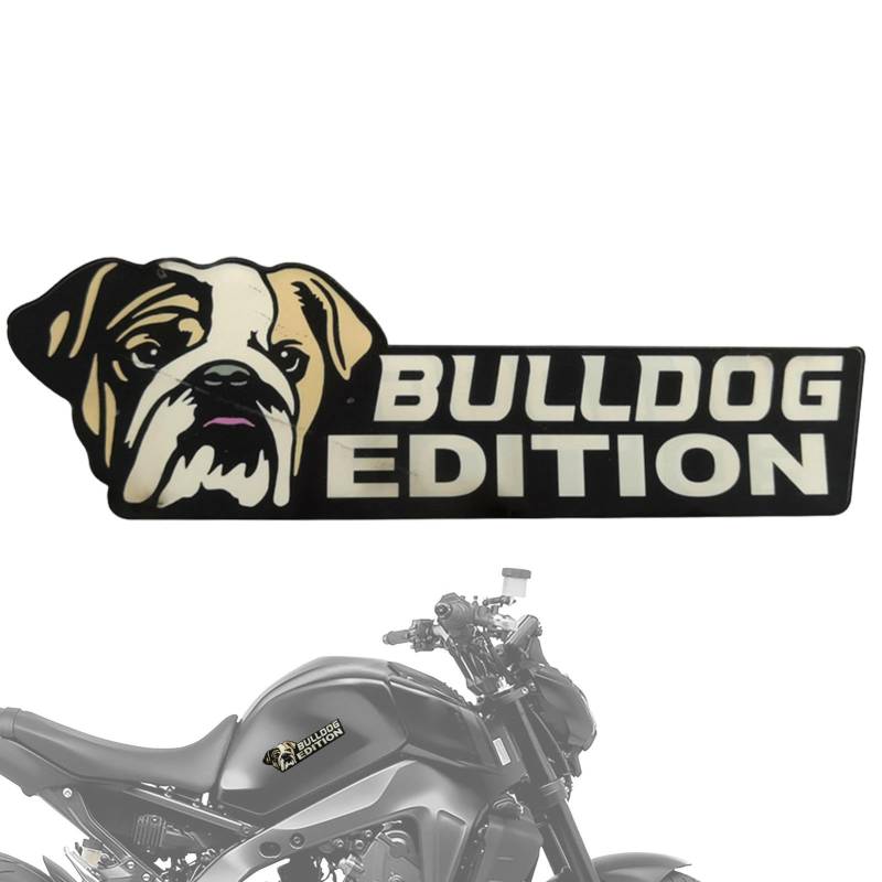 -Hunde-Autoaufkleber, Hundeauto-Abzeichen, Lustiges Hunde-Abzeichen-Auto-Emblem für Auto, Automobilabzeichen-Aufkleber, wasserdichte Dekorationsetiketten, Autoabzeichen für Auto, Motorrad, von Voihamy