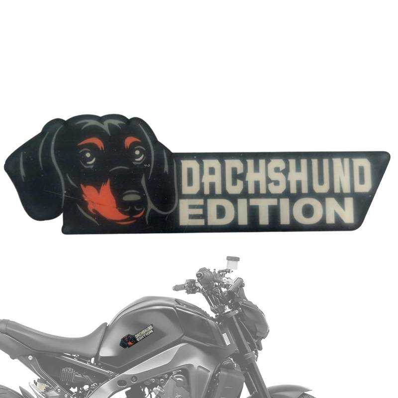 Hundeaufkleber für Autos, Hundeabzeichen,Lustiges Hunde-Abzeichen-Auto-Emblem für Auto - -Hunde-Autoabzeichen-Aufkleber, lustiges Hundeabzeichen-Autoemblem für Auto, LKW, Wohnmob, von Voihamy