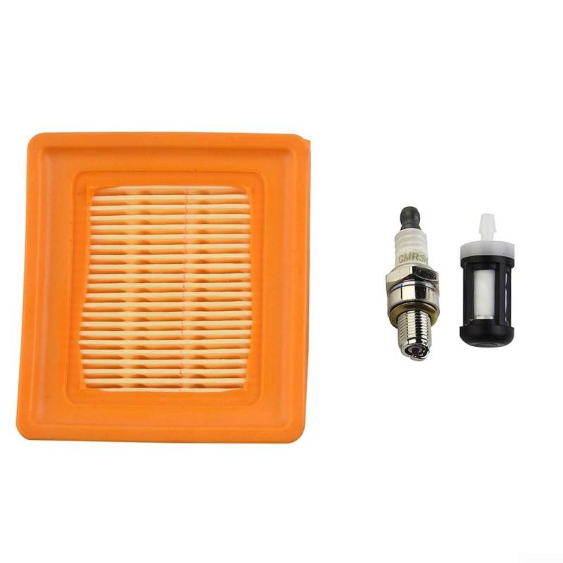 Volakebeing Luftfilter-Kraftstofffilter-Service-Kits für KM 131 4180 141 0300 KM131R CMR 6H Rasentrimmer-Teile Ersatz von Volakebeing