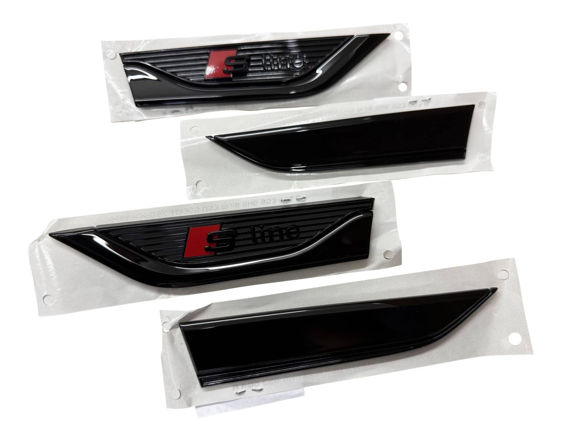 Original Audi Black Edition S-Line Logo Set Kotflügel / Tür Schwarz für Audi A5 F5 ab 2017- Original Audi Black Edition S-Line Logo Set Kotflügel / Tür Schwarz für Audi A5 F5 ab 2017- von Volkswagen AG