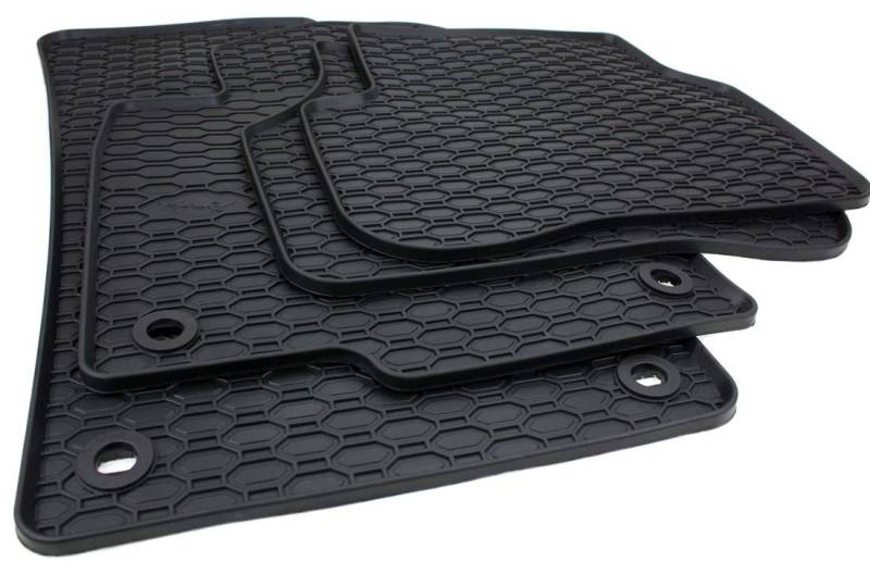kfz-premiumteile24 Gummimatten Kompatibel mit Passat 3C (B6) Limousine Variant Baujahr 2005-2009 Fußmatten Allwetter Automatten Premium Qualität 4-teilig Oval von kfz-premiumteile24